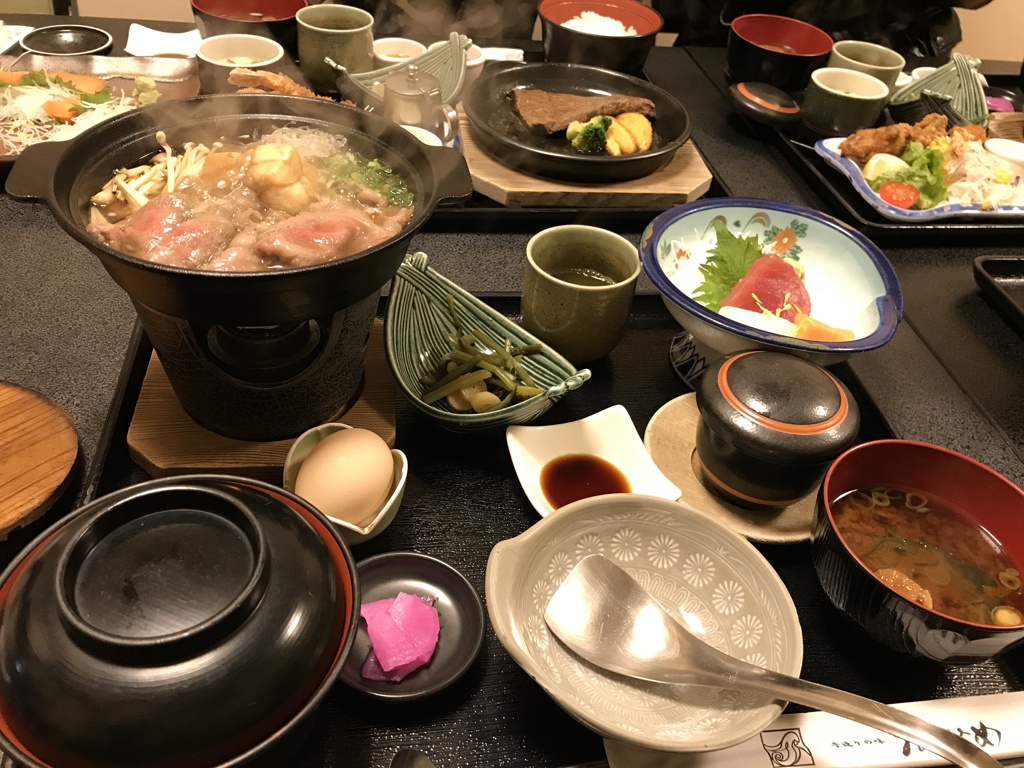 ハーブ牛すき焼き御膳