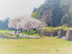 城跡に