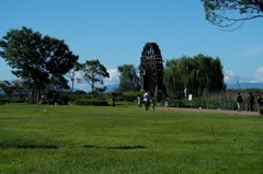 水車のある公園