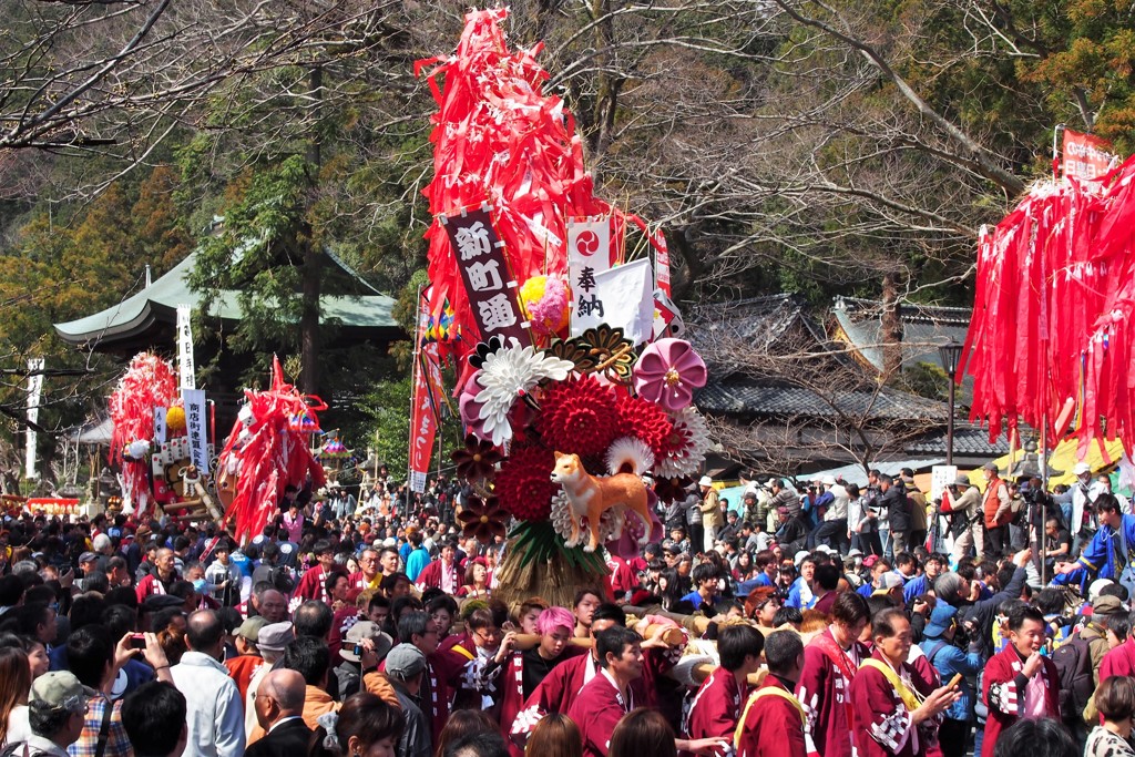 左義長祭り　干支