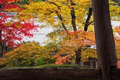 山寺の秋