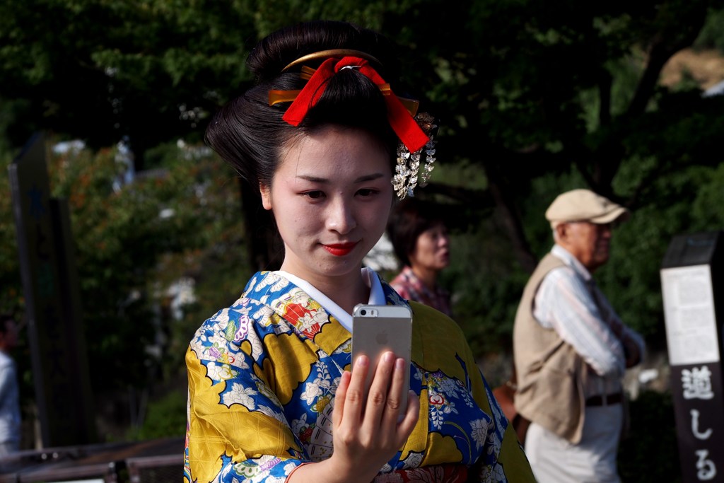 自撮り