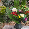 お正月生け花