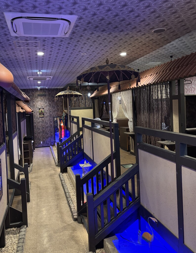 おしゃれな店内