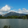 三島池からの伊吹山