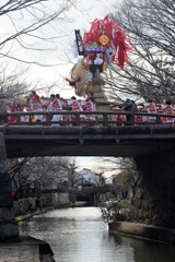 山車の巡行