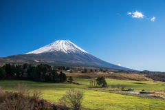 朝霧高原からの富士山