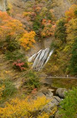 袋田の滝遠景