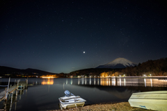 山中湖夜景