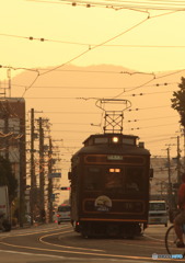 夕暮れ・レトロ調