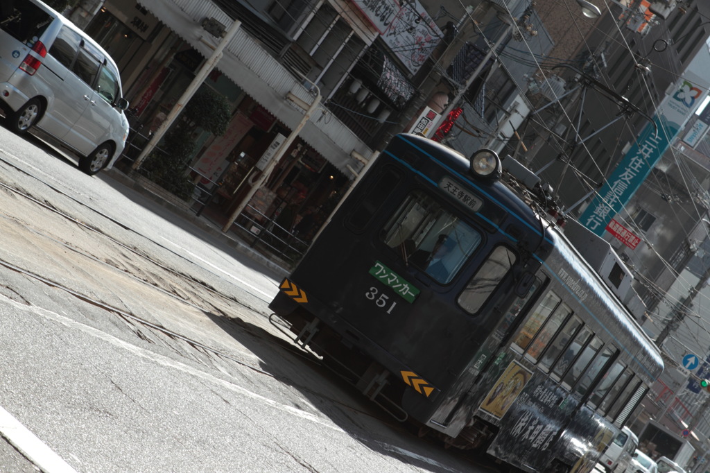 モ351系・再び（12・11・16阿倍野～天王寺駅前間）