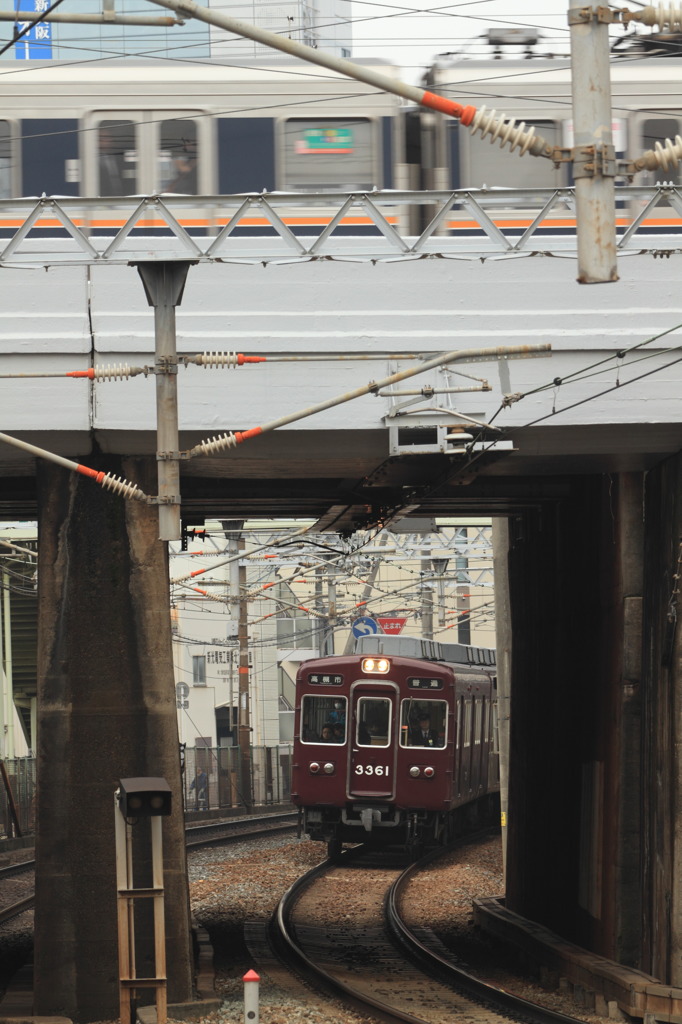 京阪間の両雄