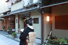 芸妓が一人