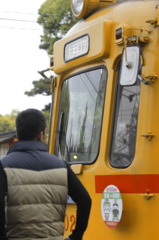 都電な塗り替え（13・05・04住吉鳥居前電停）