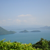 夏の湖と子連れお山
