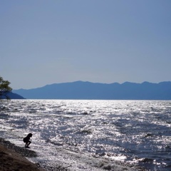 キラキラ琵琶湖湖畔