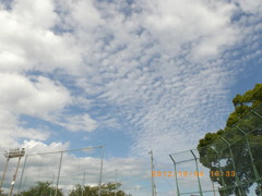 天空の秋雲