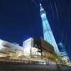 スカイツリーと北極星