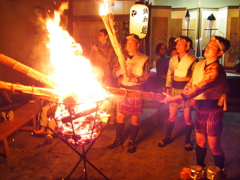 鞍馬の火祭 裸祭り/由岐神社