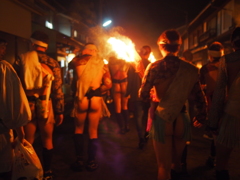 鞍馬の火祭 裸祭り/由岐神社