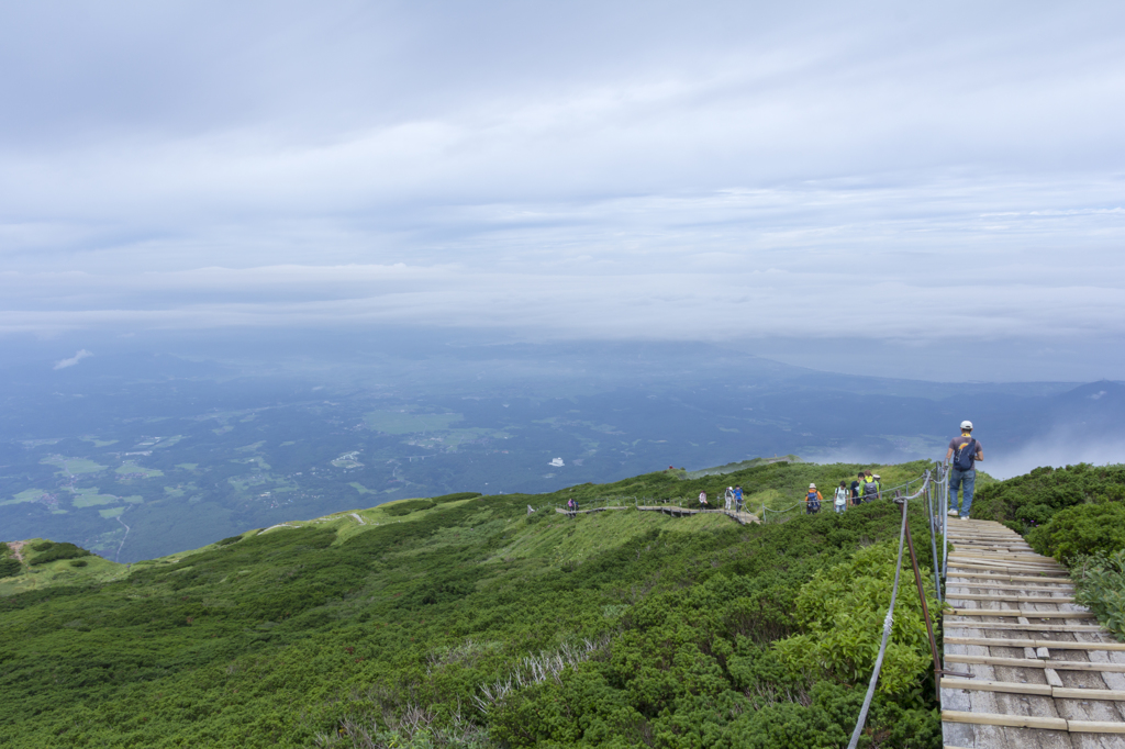 大山　9合目から