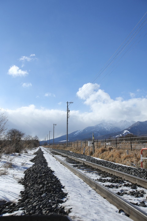 線路と、とある小春日和