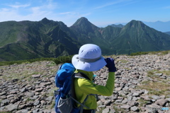 硫黄岳　９歳の夏休み