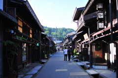 「飛騨高山 古い町並①」