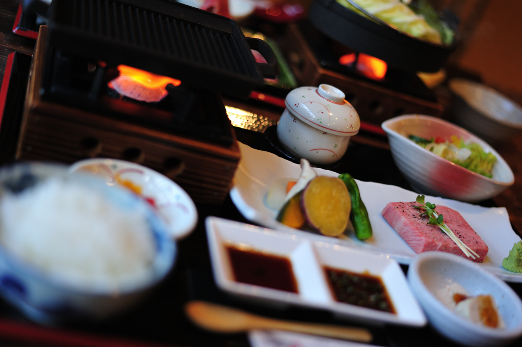 「味の与平　飛騨牛御膳」