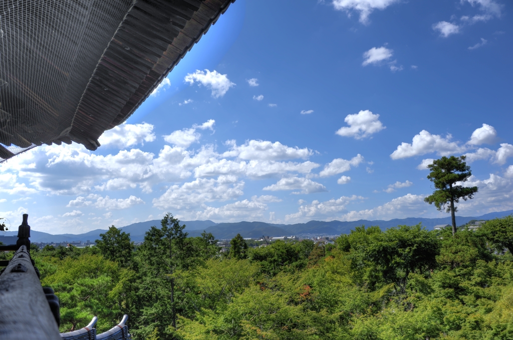 『南禅寺　三門からの景色』