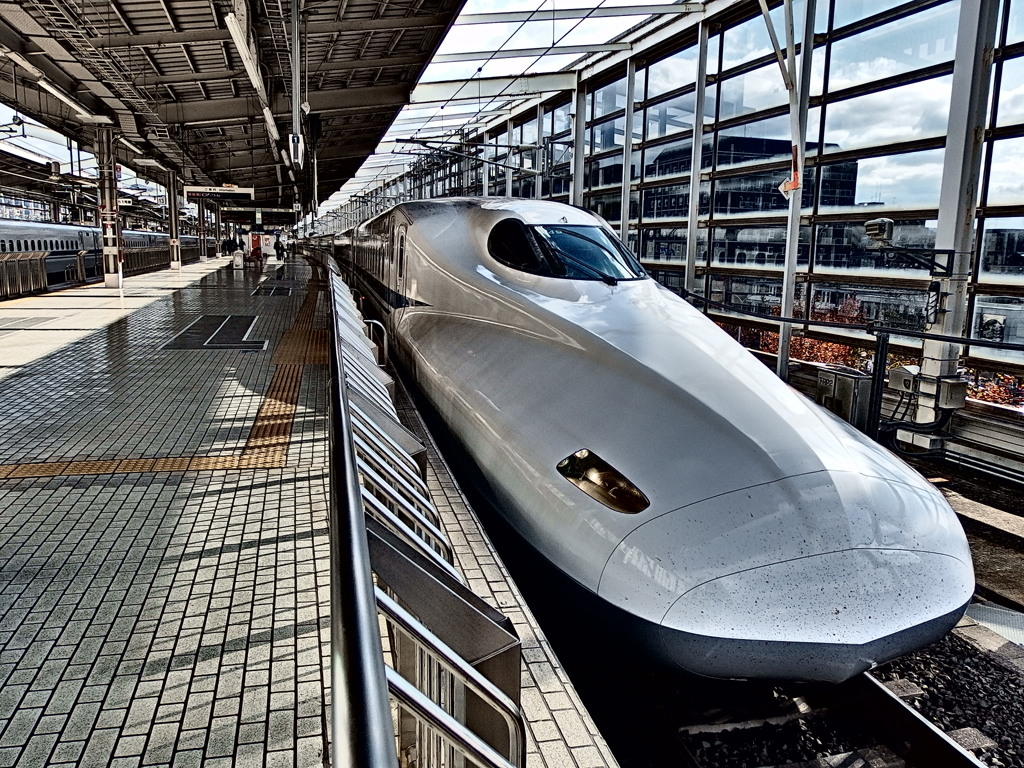 『This is the NOZOMI Super Express』