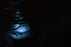 雨の足音