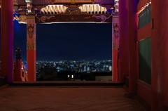 清水寺から夜景