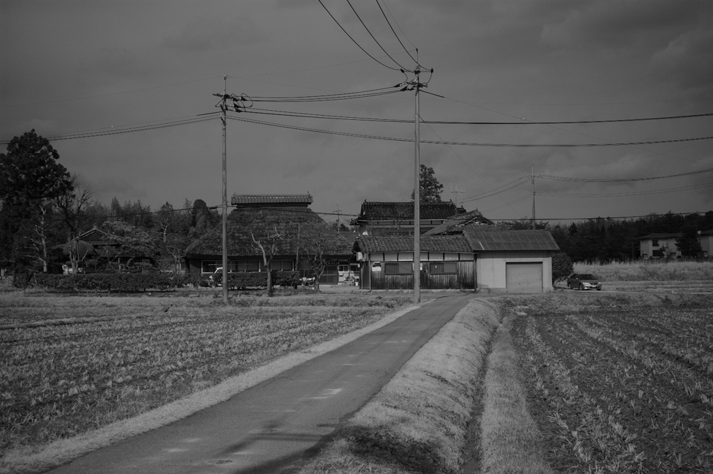 茅葺き屋根