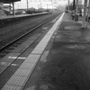 霧雨のプラットホーム