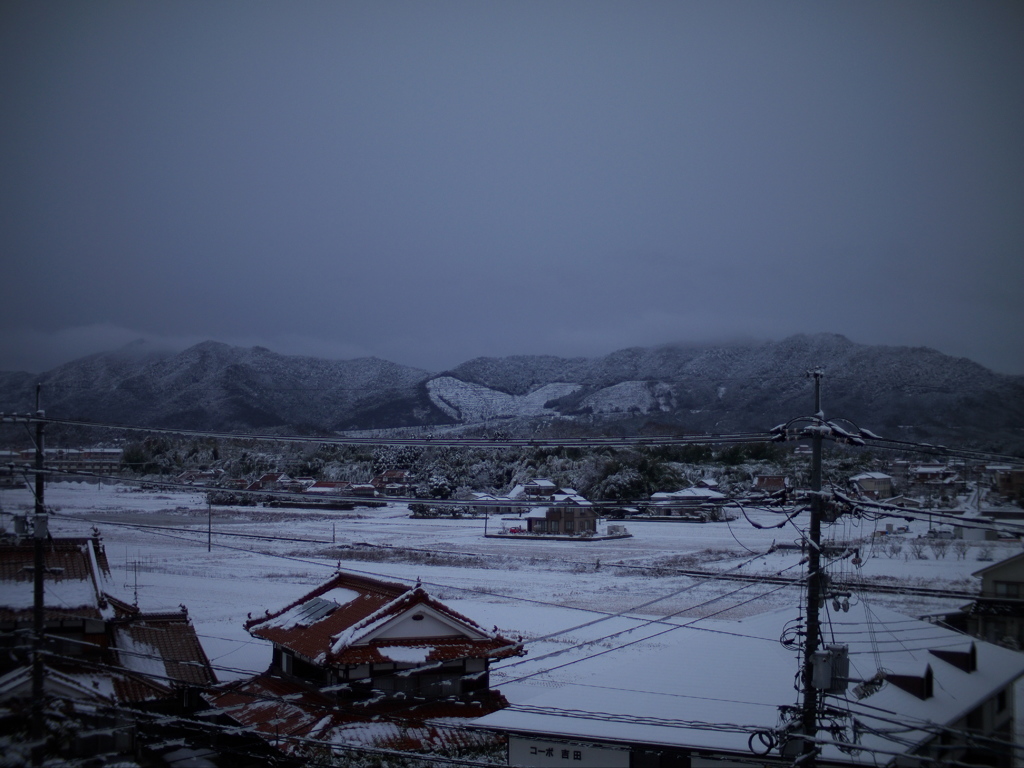 雪景色・西条