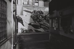 横川シネマの壁画
