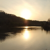 冬の夕日