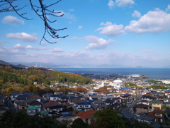 初冬・由宇町を望む