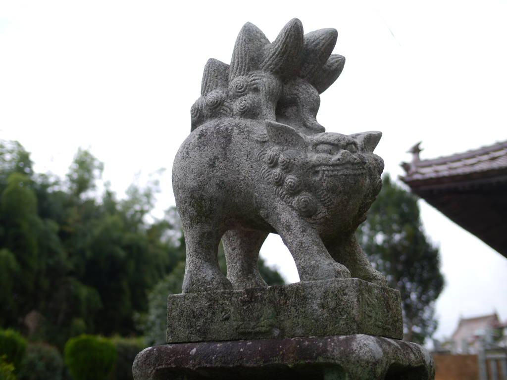 築地神社・狛犬