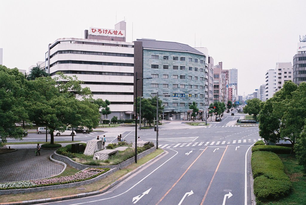 田中町・交差点