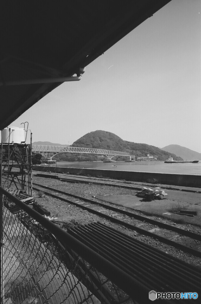 大畠駅からの眺め