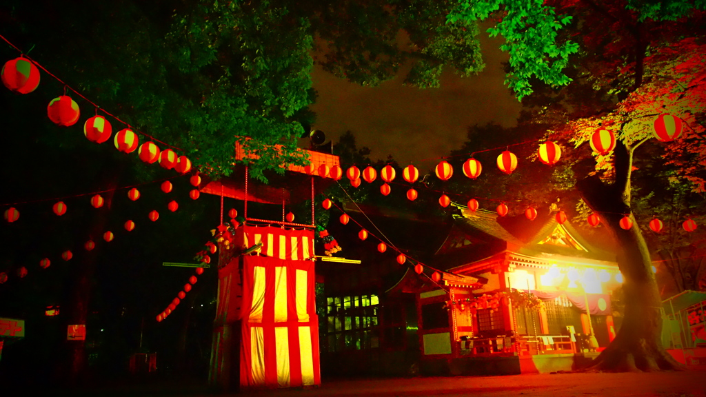 祭りのあとの静寂