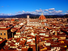 フィレンツェの街並み