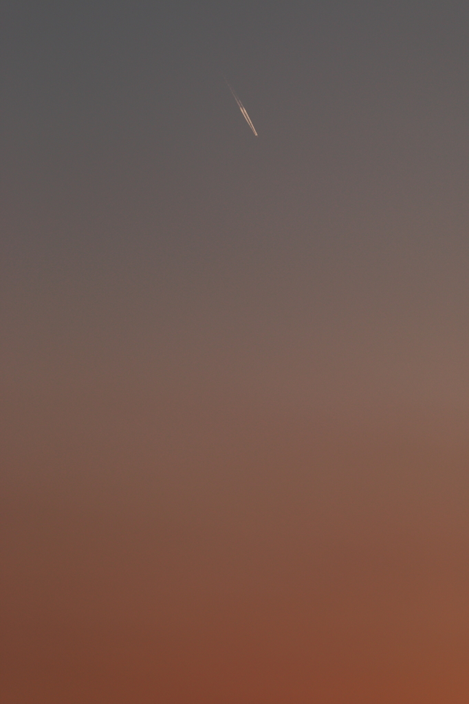 夕陽を追いかけて