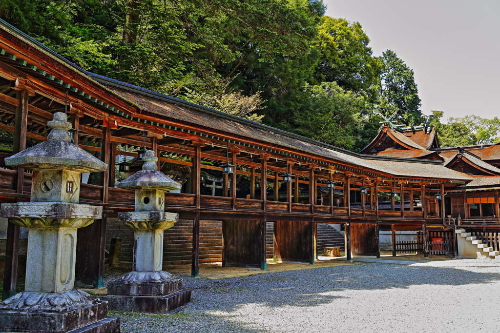 南渡殿 《１枚HDR 油彩調》