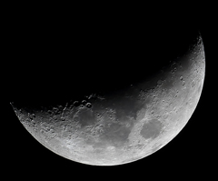 今夜の月（ISO=1600版）