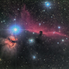 玄関先から馬頭星雲