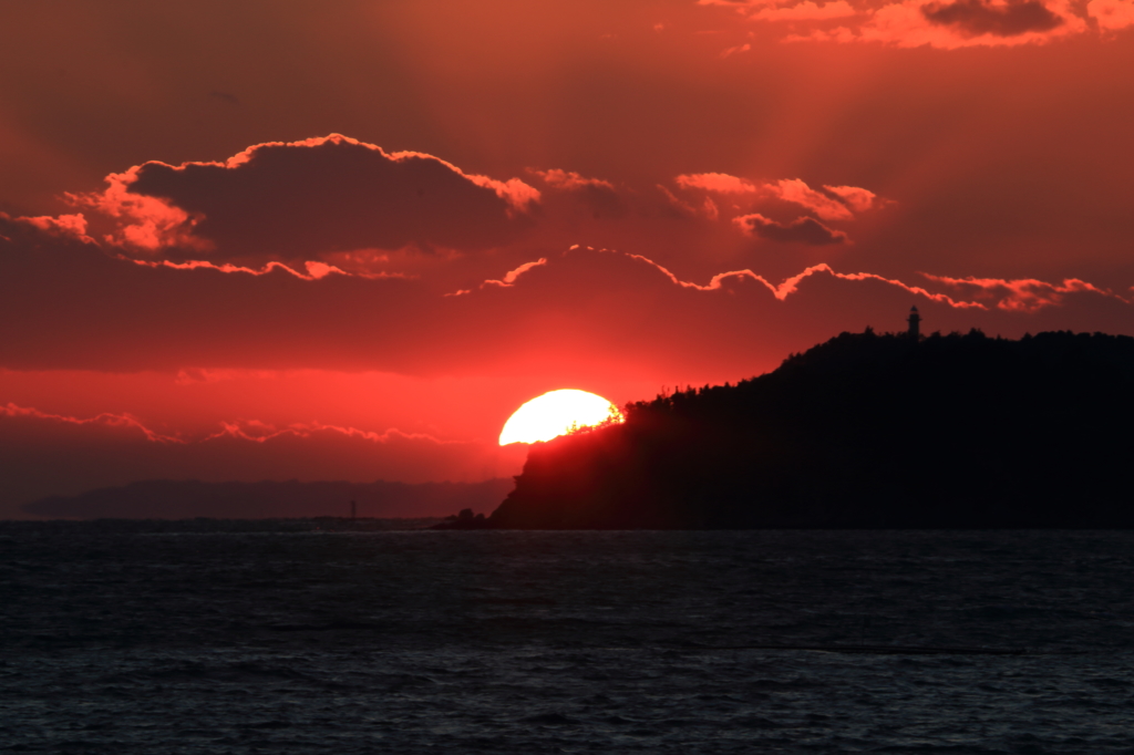 室津の夕景②