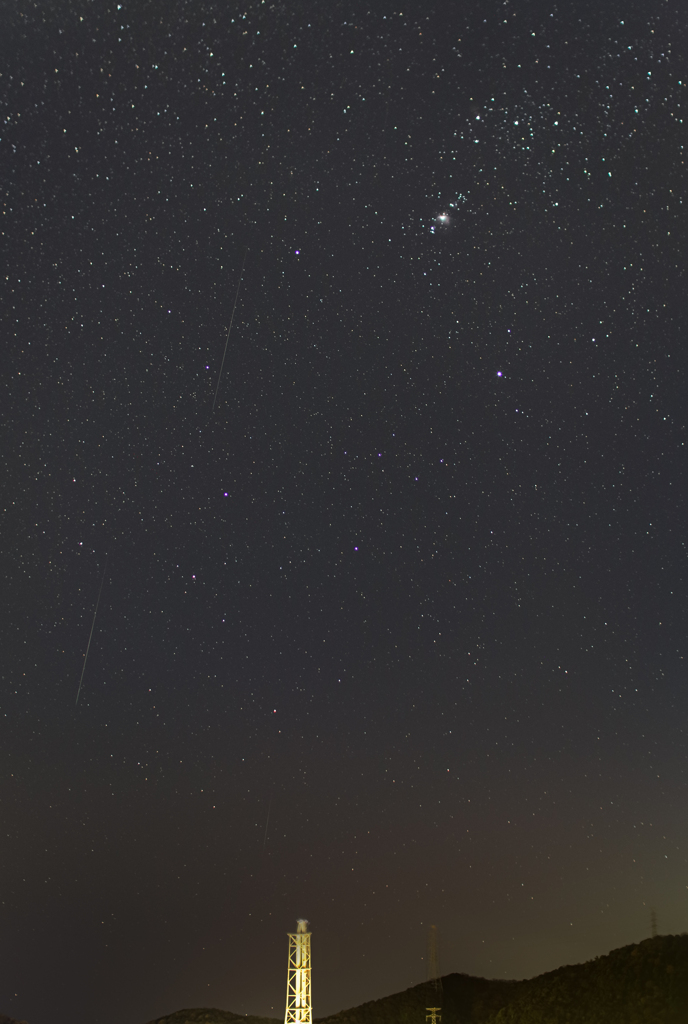 流星群の夜